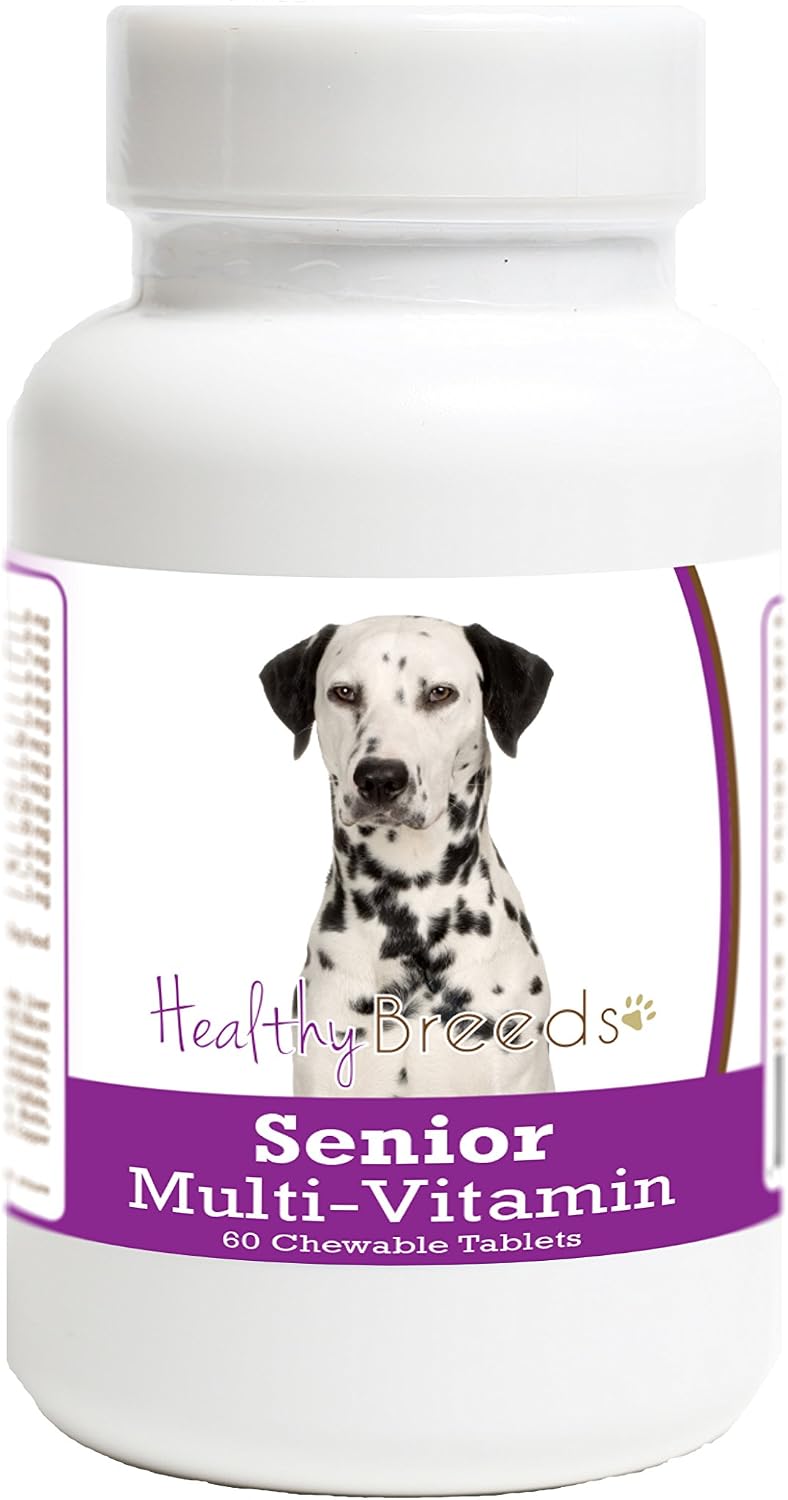 Healthy Breeds Suplemento Senior para Perros - 60 Comprimidos Masticables
