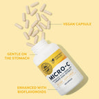 Vimergy Micro-C® Vitamina C Tamponada 500 mg, 300 Cápsulas
