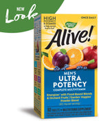 Nature's Way Alive Once Daily Men's Multi Ultra Potency Tablets, 60 Comprimidos