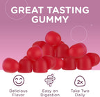 Zahler Prenatal Gummies - Apoya el Desarrollo Fetal para Futuras Mamás - Ácido Fólico y Vitamina A para el Apoyo General de la Salud - Kosher, Sin Gluten y Aptas para Vegetarianos - 60 Gominolas, 30 Porciones