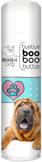 The Blissful Dog Bálsamo Booboo Butter para Chinese Shar Pei - 0,50 oz (Tubo)