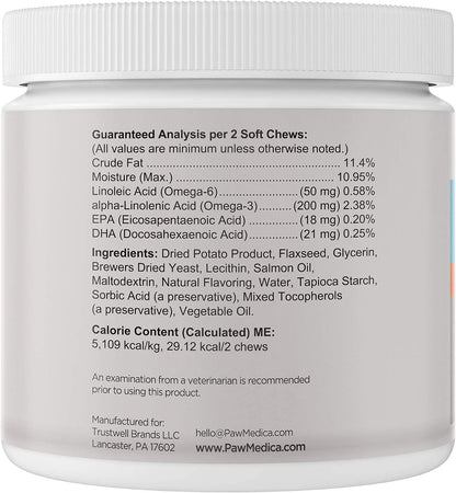 PawMedica Omega 3 para Perros, Suplemento de Aceite de Pescado para Piel y Pelo – Image 5