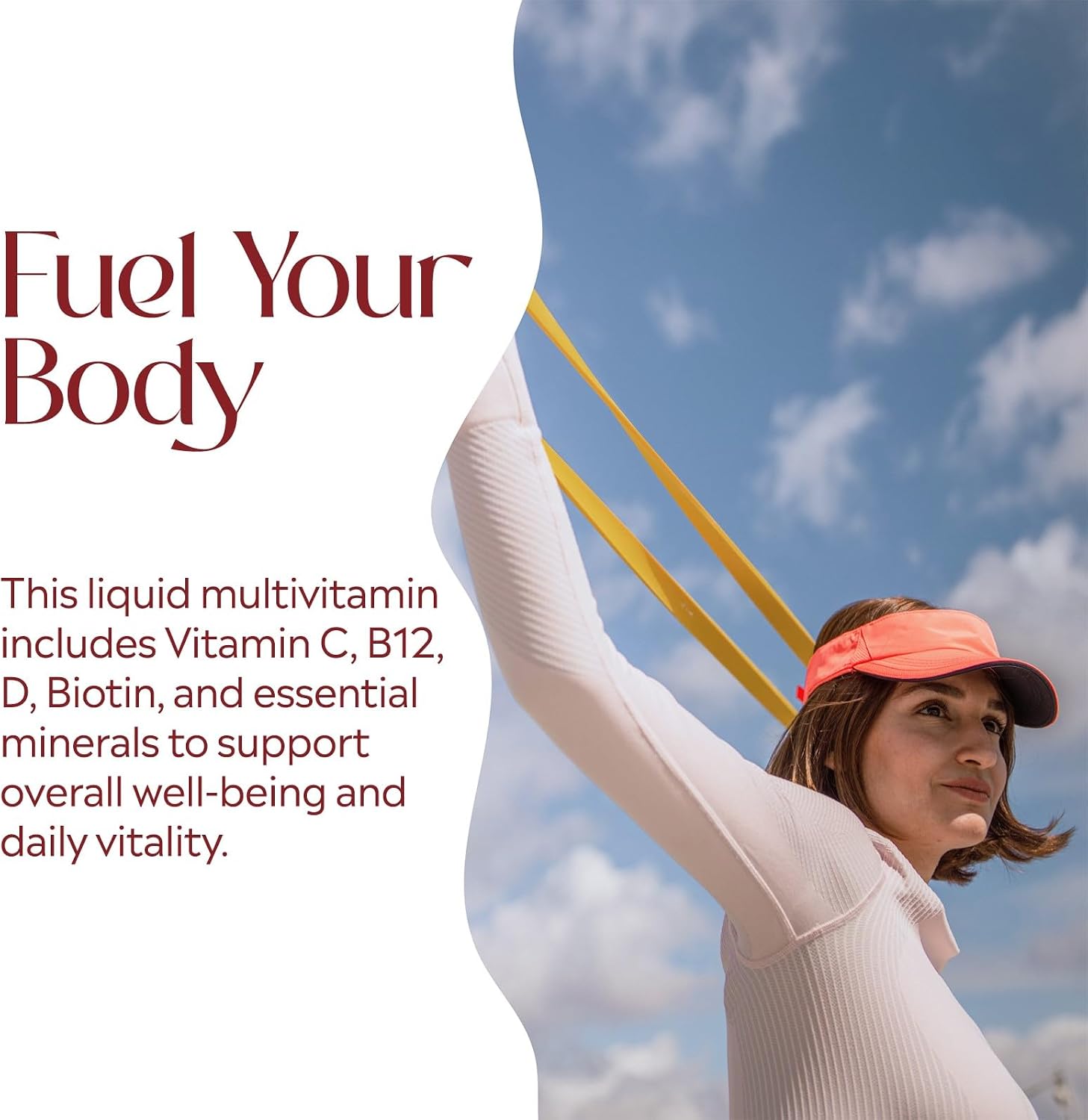PURE Daily Build Multivitamínico y Mineral Líquido con Superfrutas, 946 ml