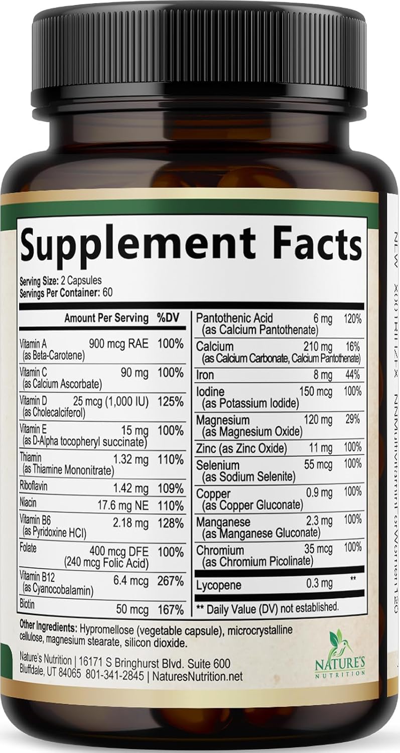 Multivitamínico Completo para Mujeres - 120 Cápsulas