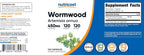 Cápsulas de Artemisa Dulce (Sweet Wormwood) 450 mg - 120 Cápsulas - Nutricost