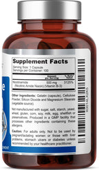 Health Genesis B-3 Nicotinamida 500 mg, 100 Cápsulas - Sin Rubor