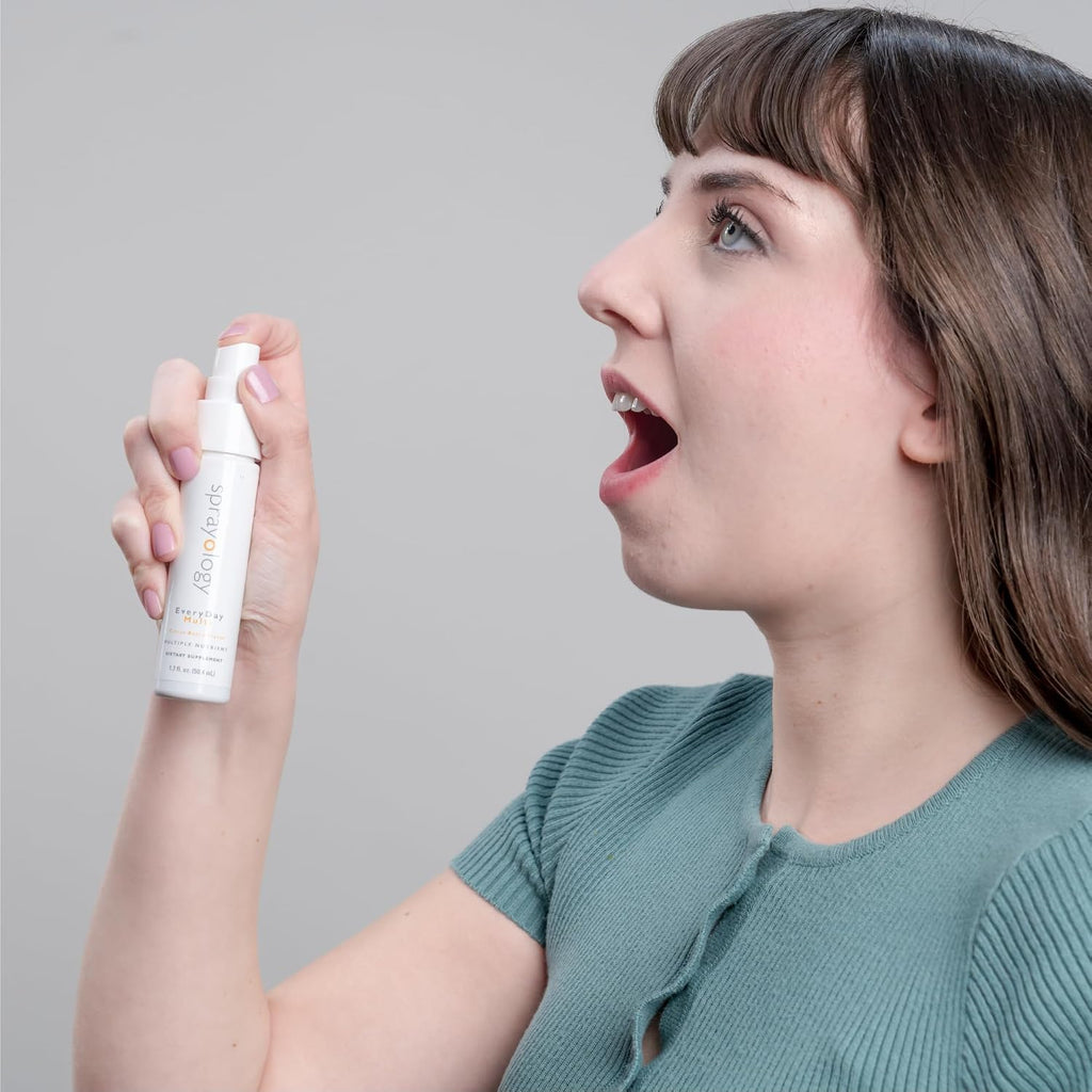 Sprayology Everyday Multi Spray - Spray Multivitamínico Diario de Alta Absorción para Hombres, Mujeres y Niños (Mayores de 4 Años) con Vitamina B12, D3, Folato, Biotina - 50 ml (1.7 fl oz)