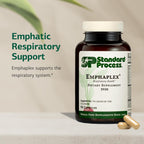 Standard Process Emphaplex - Suplemento para el Sistema Respiratorio con Apoyo Antioxidante - 90 Cápsulas (45 Porciones)