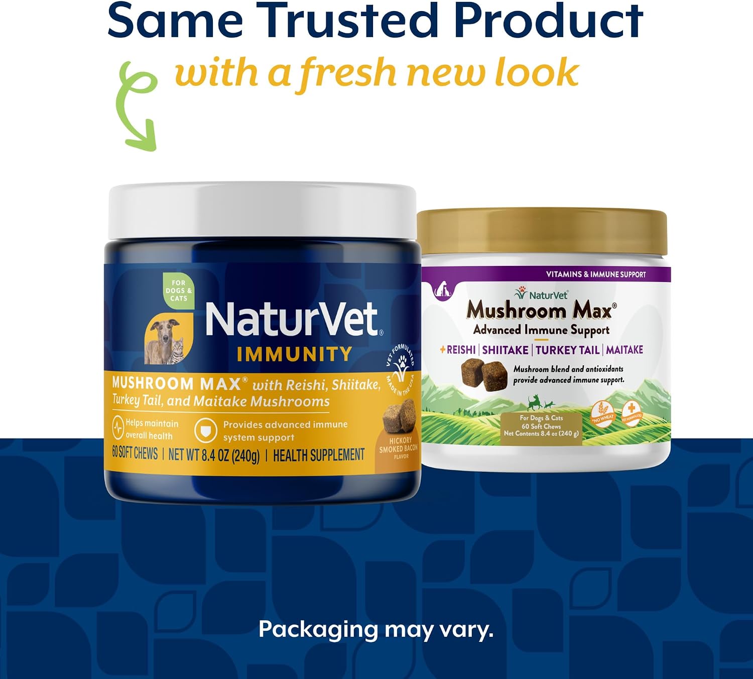 NaturVet Mushroom Max Advanced Immune Support – Suplemento para Perros (60 comprimidos)