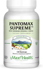 Maxi Health Pantomax Supreme – 120 Cápsulas con Vitamina C Lipizorb-C y Ácido Pantoténico