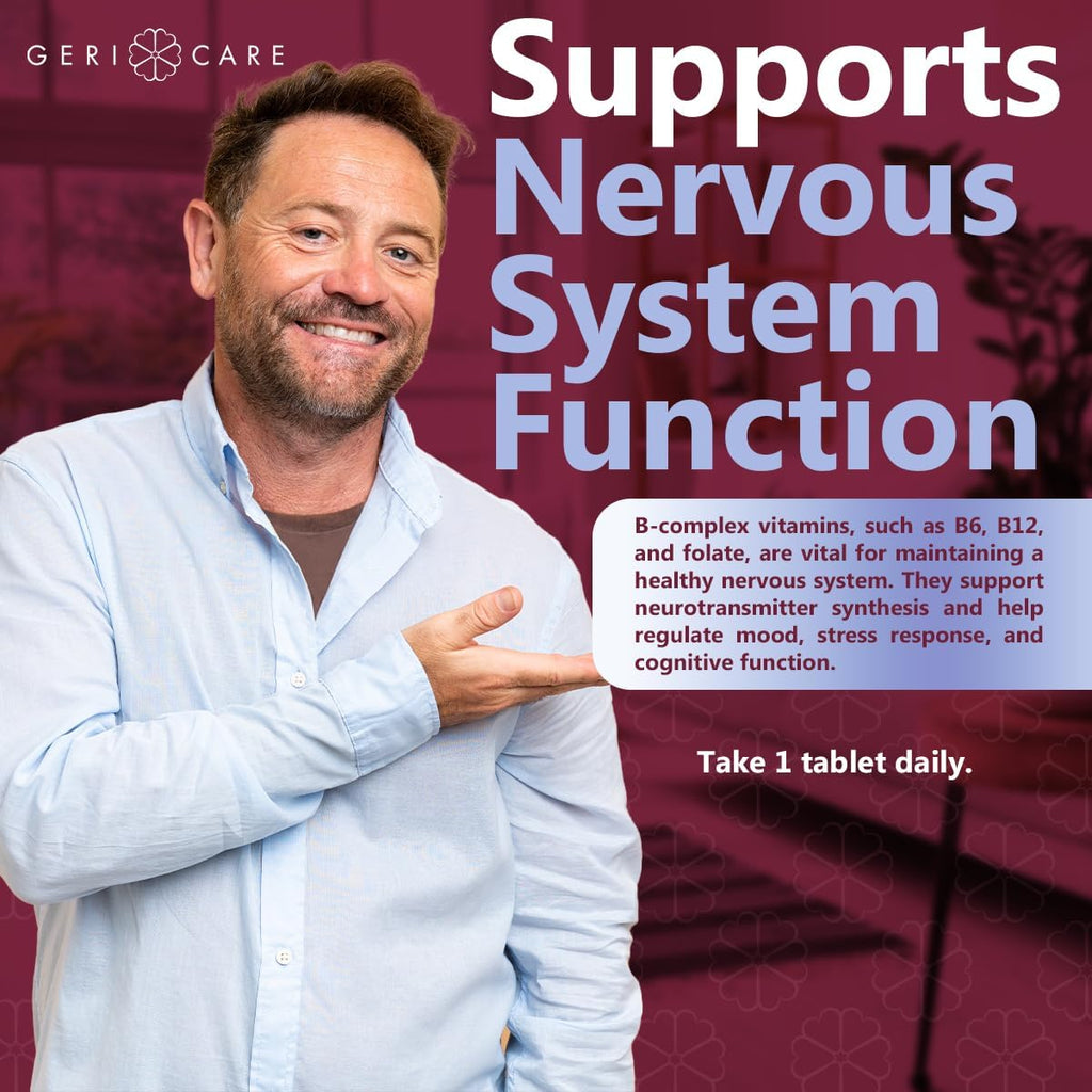 GeriCare Nephro Vitamin C & B Complex – 100 Comprimidos