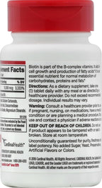 Leader Biotina 10.000 mcg, 100 Comprimidos