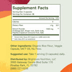 Brightcore Nutrition - Kimchi One, Cápsulas de Kimchi en Polvo, Probióticos, Enzimas y Antioxidantes, Suplemento para la Salud Intestinal, Sin Gluten, 90 Cápsulas Veganas