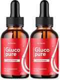 Gluco Pure Gotas Líquidas – Fórmula Avanzada para el Bienestar General (2 Frascos)