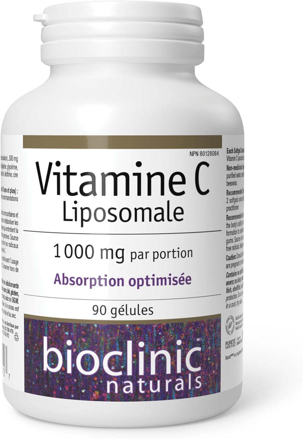 Bioclinic Naturals - Vitamina C Liposomal, 90 Cápsulas Blandas