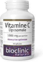 Bioclinic Naturals - Vitamina C Liposomal, 90 Cápsulas Blandas