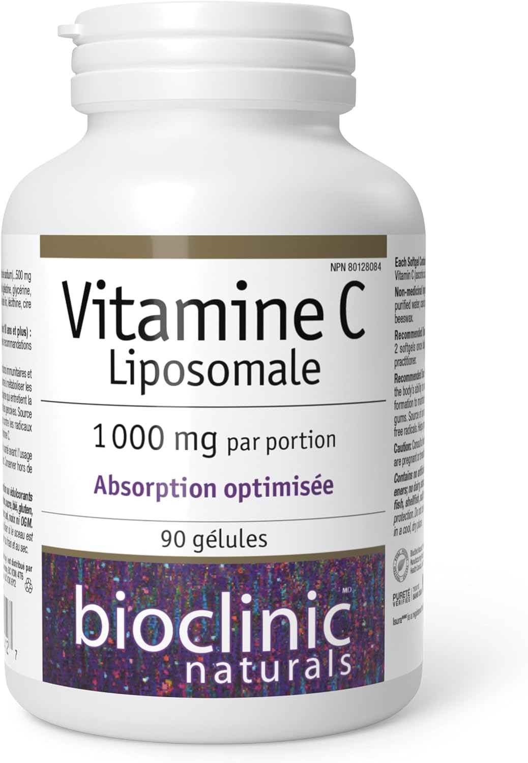 Bioclinic Naturals - Vitamina C Liposomal, 90 Cápsulas Blandas