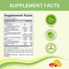 Greenfield Nutritions Gominolas Multivitamínicas Halal para Adultos - Sin Gelatina con Vitamina D3, B6, B12, Zinc y C - 90 Gominolas