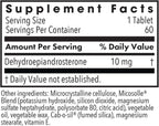 Allergy Research Group DHEA 10 Matriz Lipídica Micronizada - 10 mg, 60 Cápsulas