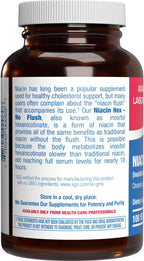 Vitamina B3 Niacina Sin Enrojecimiento – Inositol Hexanicotinato – 100 Cápsulas Vegano