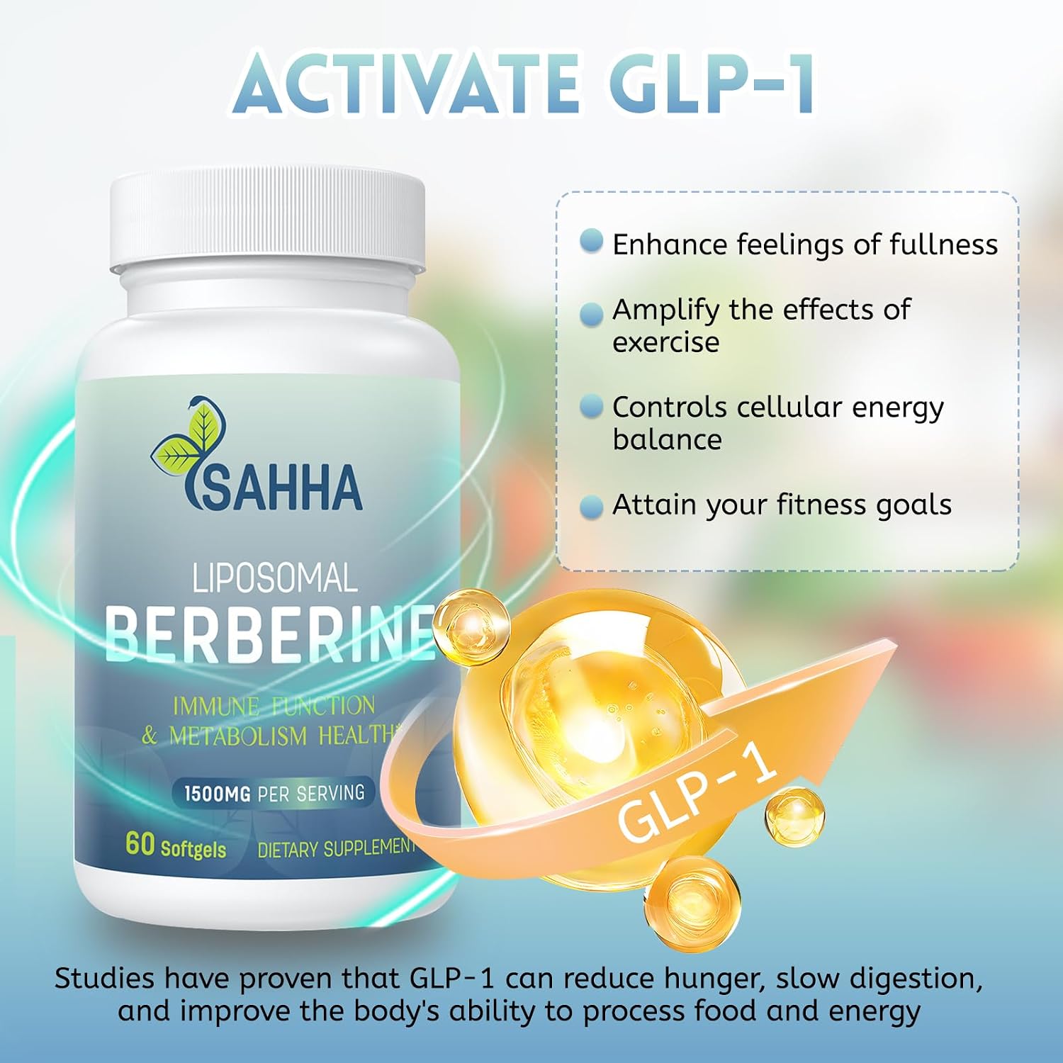 Sahha Berberina Liposomal 1500mg