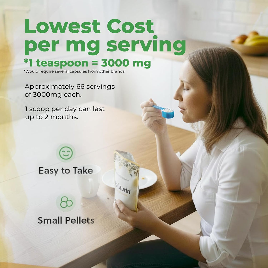 UltraLaurin® Monolaurin en Pellets 3000mg - 198g - Inspired Nutrition