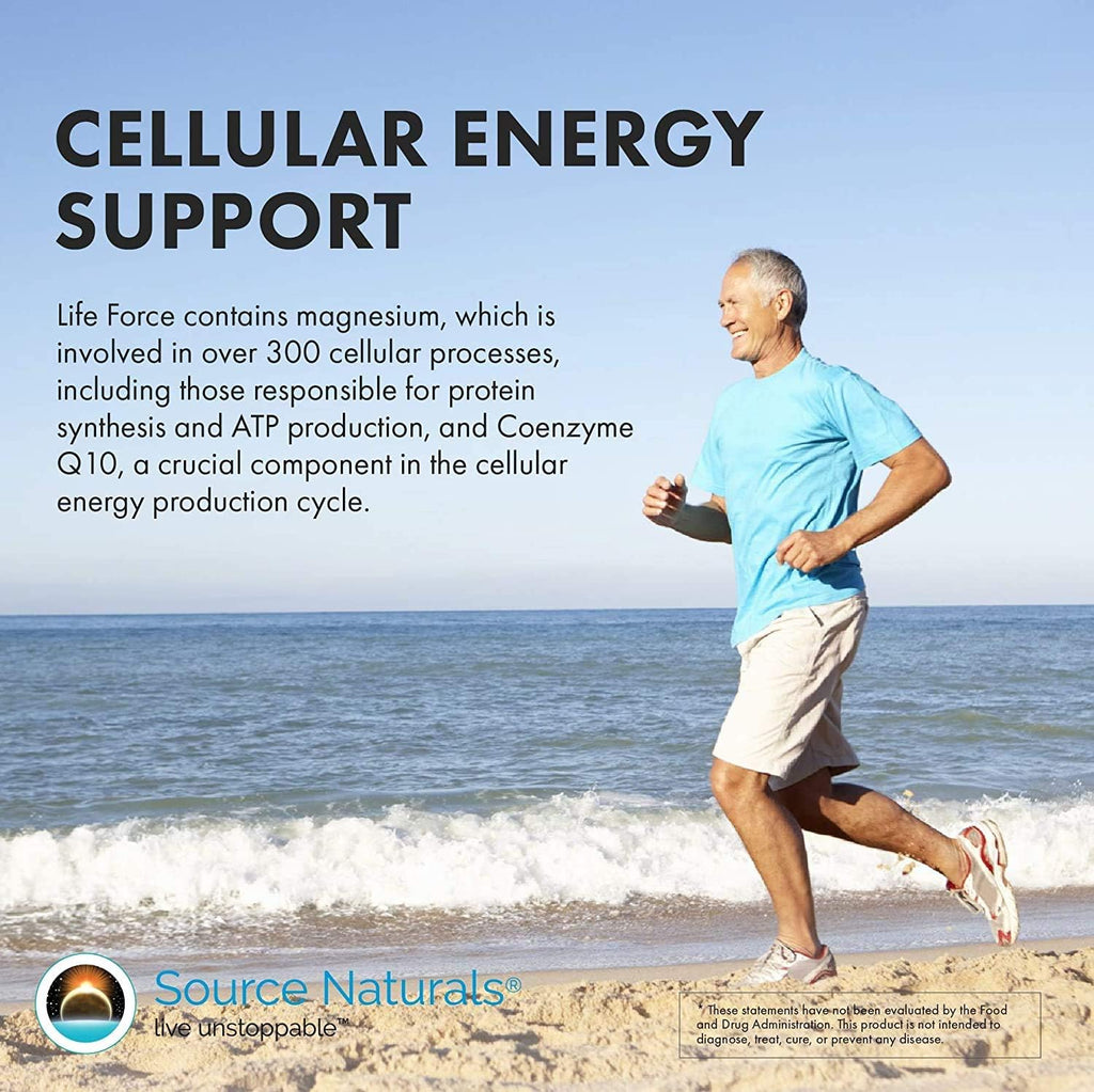 Source Naturals Life Force Multiple Sin Hierro - Multivitamínico Diario de Alta Potencia - 60 Cápsulas
