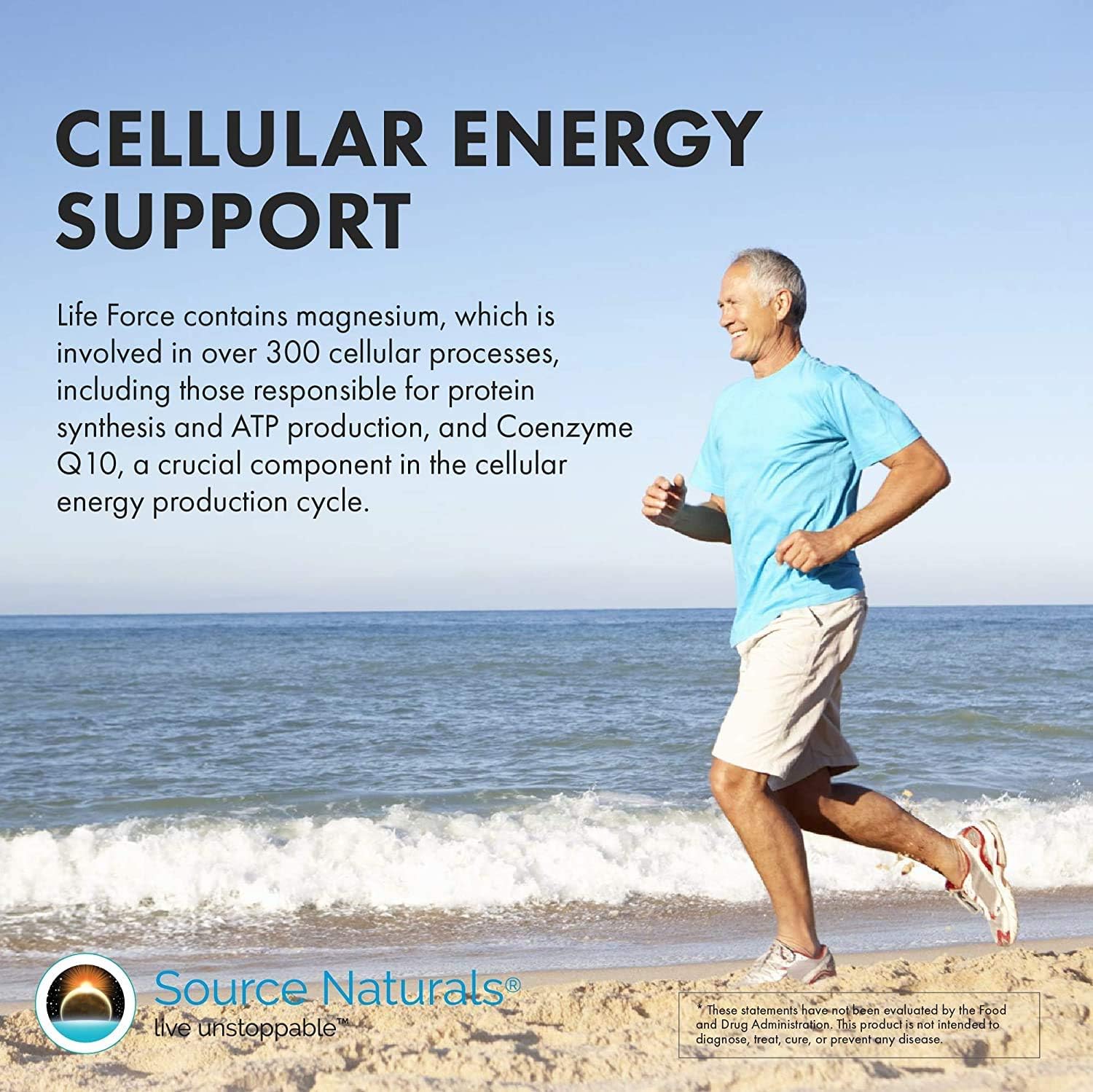 Source Naturals Life Force Multiple Sin Hierro - Multivitamínico Diario de Alta Potencia - 60 Cápsulas