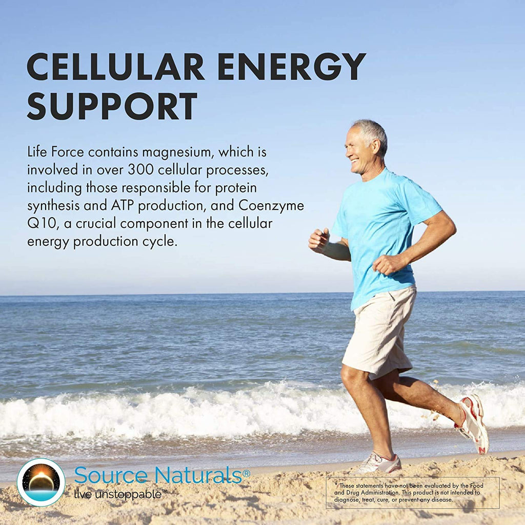 Source Naturals Life Force Multiple Sin Hierro - Multivitamínico Diario de Alta Potencia con Vitaminas, Minerales y Antioxidantes - 120 Comprimidos