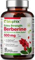 biophix Berberina de Alta Absorción con Bioperine 22.500 mg 60 Comprimidos - Fórmula de Apoyo a la Salud Cognitiva