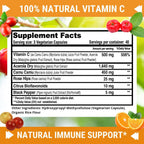 Fresh Healthcare Vitamina C 500mg Natural – 120 Cápsulas Veganas