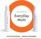 Sprayology Everyday Multi Spray - Spray Multivitamínico Diario de Alta Absorción para Hombres, Mujeres y Niños (Mayores de 4 Años) con Vitamina B12, D3, Folato, Biotina - 50 ml (1.7 fl oz)