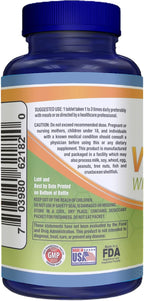 Herbalxpress Vitamina C 500 mg con Escaramujo, Ácido Ascórbico y Bioflavonoides Cítricos, 50 Comprimidos