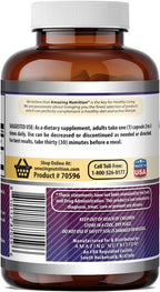 Amazing Formulas DLPA 1000 mg | DL-Fenilalanina | 180 Cápsulas