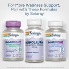 SOLARAY Monolaurin 500 mg from Natural Coconut - Food Supplement - 60 Vegan Capsules