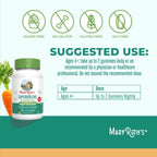 MaryRuth's Super Greens Gummies con Quercetina - 60 Gominolas Veganas Sin Azúcar