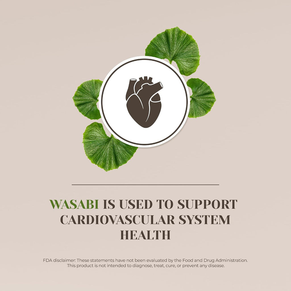 Extracto de Wasabi Natural Sin Alcohol (60 ml) - Garden Organics