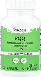 Vitacost PQQ, 10 mg, 30 Cápsulas Vegetales