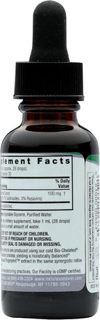 Extracto de raíz de Rhodiola Rosea 30 ml - Sin alcohol - Nature's Answer