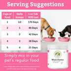 WholeBiotics - Probióticos para Perros y Gatos - 9 Cepas - 85 Dosis - 85 g
