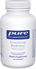 Pure Encapsulations Emotional Wellness - 120 Cápsulas - Apoyo para el Estrés Ocasional
