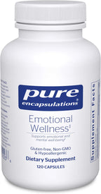 Pure Encapsulations Emotional Wellness - 120 Cápsulas - Apoyo para el Estrés Ocasional