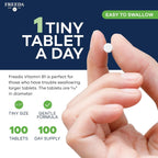 Freeda Vitamina B1 Tiamina 100 mg - 100 Comprimidos (Tiamina HCl)