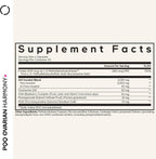 Codeage PQQ Ovarian Harmony+ - Suplemento con PQQ, Myo-Inositol & D-Chiro-Inositol 40:1, Folato 5-MTHF, CoQ10, Arándano Silvestre - Envío Liposomal - No-GMO - 120 Cápsulas