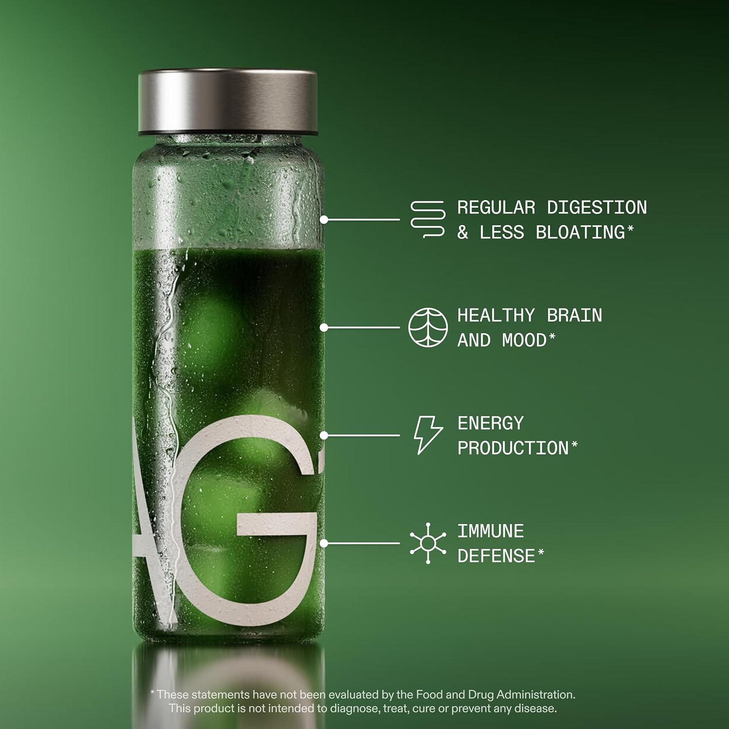 AG1 Greens Powder – Suplemento Multivitamínico, Probiótico y Superfood (Family Value Kit)