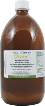Ormus 3.4 Fl Oz - 100 ml | Concentrado Orme | Minerales Monoatómicos | Heiltropfen®