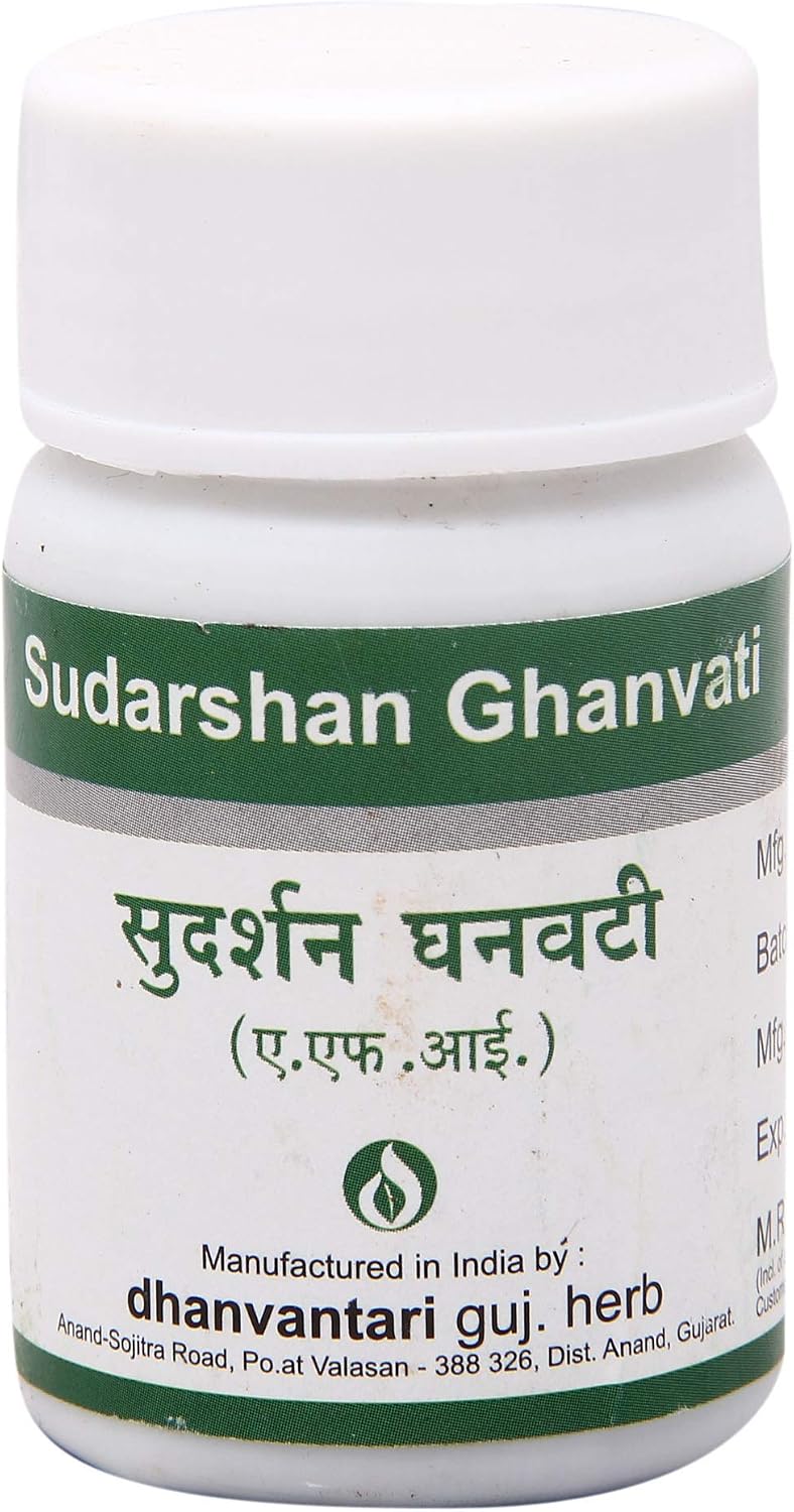 Sudarshan Ghanvati - 60 Tablets (Pack de 4)