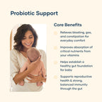 BabyRx Probiótico Completo – 25 mil millones UFC, 10 cepas para embarazo y postparto