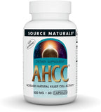 Source Naturals AHCC con Bioperine – 500 mg – 60 Cápsulas