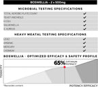FOLIUS LABS Extracto de Boswellia Serrata 500mg (65% Ácidos Boswélicos) - 120 Cápsulas